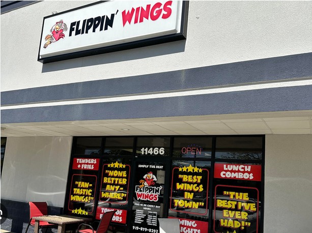 Flippin Wings Clayton